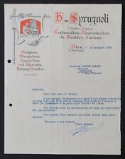 Nice 1929 sprugnoli d'occasion  Expédié en Belgium