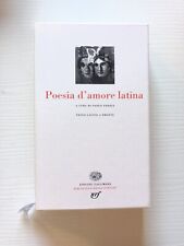 Poesia amore latina usato  Roma
