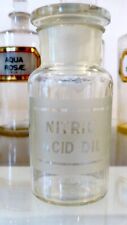 Antique glass nitric for sale  LONDON