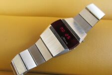 Relógio retrô masculino SS circa 1977 MARCEL LED digital quartzo. comprar usado  Enviando para Brazil