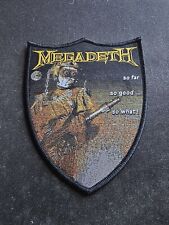 Patches Megadeth So Far So Good So What PTPP Pull The Plug comprar usado  Enviando para Brazil