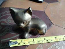 Vintage brass cat for sale  CHELMSFORD