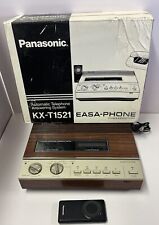 Telefone Panasonic EASA Phone KX-T1521 secretária eletrônica automática com caixa, usado comprar usado  Enviando para Brazil