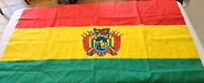 Flag of Bolivia 3x5 ft Bolivian National Banner South America Coat Arms La Paz for sale  Shipping to South Africa