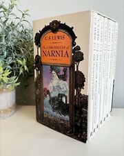 Usado, AS CRÔNICAS DE NÁRNIA LIVRO COMPLETO 1-7 CONJUNTO NA CAIXA CS LEWIS ILUSTRADO 1994 comprar usado  Enviando para Brazil