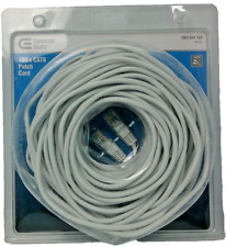 Used, Commercial Electric100 ft. CAT6 Ethernet Cable in White for sale  Shipping to South Africa
