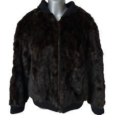 Vintage fur bomber for sale  Shipping to Ireland