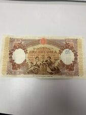 Milalire banconote italiane usato  Canicatti