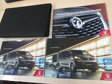 Vauxhall vivaro handbook for sale  BURY ST. EDMUNDS