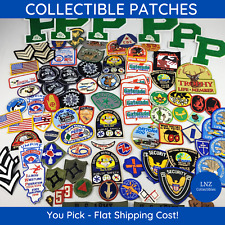 Vintage Patches - Military Police Travel NASCAR Scouts Sports *You Pick - Read* for sale  Shipping to South Africa