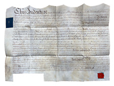 1782 vellum indenture for sale  REDHILL