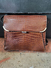 Pochette cuir crocodile d'occasion  Saint-Germain-en-Laye