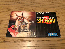 THE REVENGE OF SHINOBI - Sega Mega Drive - manuel, usado comprar usado  Enviando para Brazil