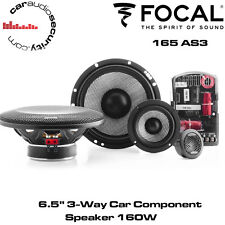 Alto-falantes de porta Focal 165AS3 - 16,5cm 6,5" 3 vias componente de carro 160W comprar usado  Enviando para Brazil