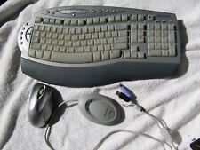 Microsoft Wireless Comfort Keyboard 1.0A & Laser MOUSE & RECEIVER Desktop 6000 for sale  Shipping to South Africa
