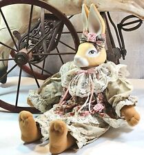 Vintage House of Lloyd Wendy Wabbit Bunny Rabbit Doll 1993  Porcelain Head for sale  Shipping to South Africa