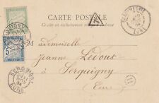 Serquigny postcard with d'occasion  Expédié en Belgium