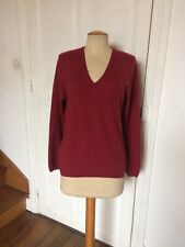 Pull sor bordeaux d'occasion  Clamart