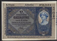 100 Kronen Donaustaaten Banknote - Aufdruck 17. österreichische Klassenlotterie segunda mano  Embacar hacia Argentina