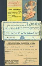 Biglietti lotterie concorsi usato  Torino