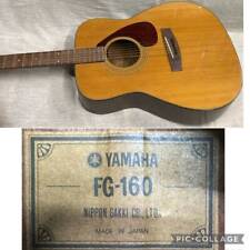 Guitarra Acústica Yamaha FG-160 Green Label Dreadnought Vintage Rasguños y Suciedad segunda mano  Embacar hacia Argentina