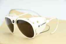 Óculos de sol Vuarnet 430 Glacier US$ 500 gancho cabo branco lente marrom mineral PX5000 comprar usado  Enviando para Brazil