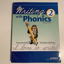 Writing With Phonics 2 quinta edição Abeka como novo, usado comprar usado  Enviando para Brazil