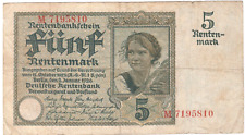 Rentenmark 1926 deutsches gebraucht kaufen  Deutschland