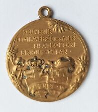 Aeronautica medaglia trasvolat usato  Castelletto Sopra Ticino