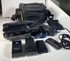 Sony Handycam Video 8 Camera Recorder CCD-TR66 NTSC - Extras Bundle - NOT TESTED for sale  Shipping to South Africa