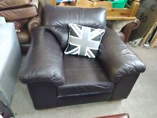 Leather armchair chair for sale  CREWE