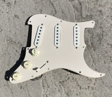 Fender Squier Affinity Strat Loaded Pickguard White for sale  CARDIFF