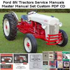 Ford 8n 9n Tractor Service Manuals Master Set A PDF 3in1 + Bonuses PDF CD *NICE* for sale  Shipping to United States