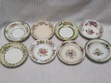 8 ~ Vintage Mismatched China Dessert Bowls Berry Fruit ~ Bold  Florals ~  for sale  Shipping to South Africa