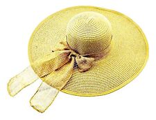 Cappello sole paglia usato  Italia
