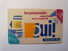Télécarte publicitaire sida d'occasion  Limoux