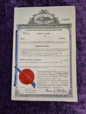 Original 1930 United States Patent Office BUILDING MATERIAL for sale  Shipping to South Africa