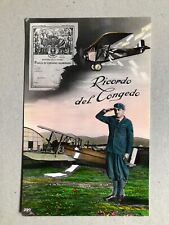 Cartolina aeronautica aviazion usato  Saronno