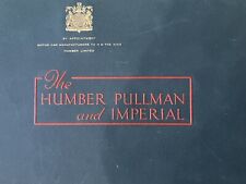 Humber pullman imperial for sale  FAREHAM