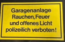 Garagenanlage rauchen feuer gebraucht kaufen  Rottenburg