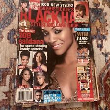 Black Hair Magazine 2010/09 negro mujer guía de estilo y cuidado segunda mano  Embacar hacia Argentina