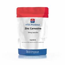 Cápsulas de zinco carnosina 50mg VITAPHARMA comprar usado  Enviando para Brazil
