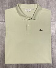 Usado, Camisa polo masculina de algodão Petite Pique original Lacoste L.12.12 8 (3XL) verde Lt comprar usado  Enviando para Brazil