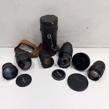 6pc Bundle of Assorted Camera Lenses, used for sale  Shipping to South Africa