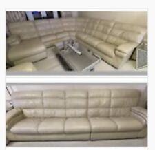 Large cream leather for sale  WALSALL