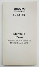 Manuale uso micro usato  Italia