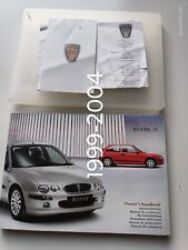 Rover owners handbook for sale  Ireland