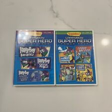 Veggie Tales Larryboy Superhero Power Pack DVD e CD de áudio desenho animado comprar usado  Enviando para Brazil