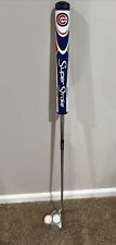 Odyssey White Hot XG 2-Ball Mallet Putter RH 35” Steel Golf Chicago Cubs Grip for sale  Shipping to South Africa