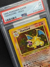 JCC Pokémon - ESPAÑOL Charizard 4/102 Set Base 1999 *Certificado eBay* PSA 7 Casi Nuevo segunda mano  Embacar hacia Argentina